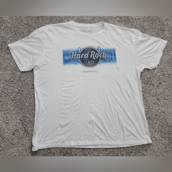 Hard Rock Cafe Other - Hard Rock Nashville white XXL tshirt